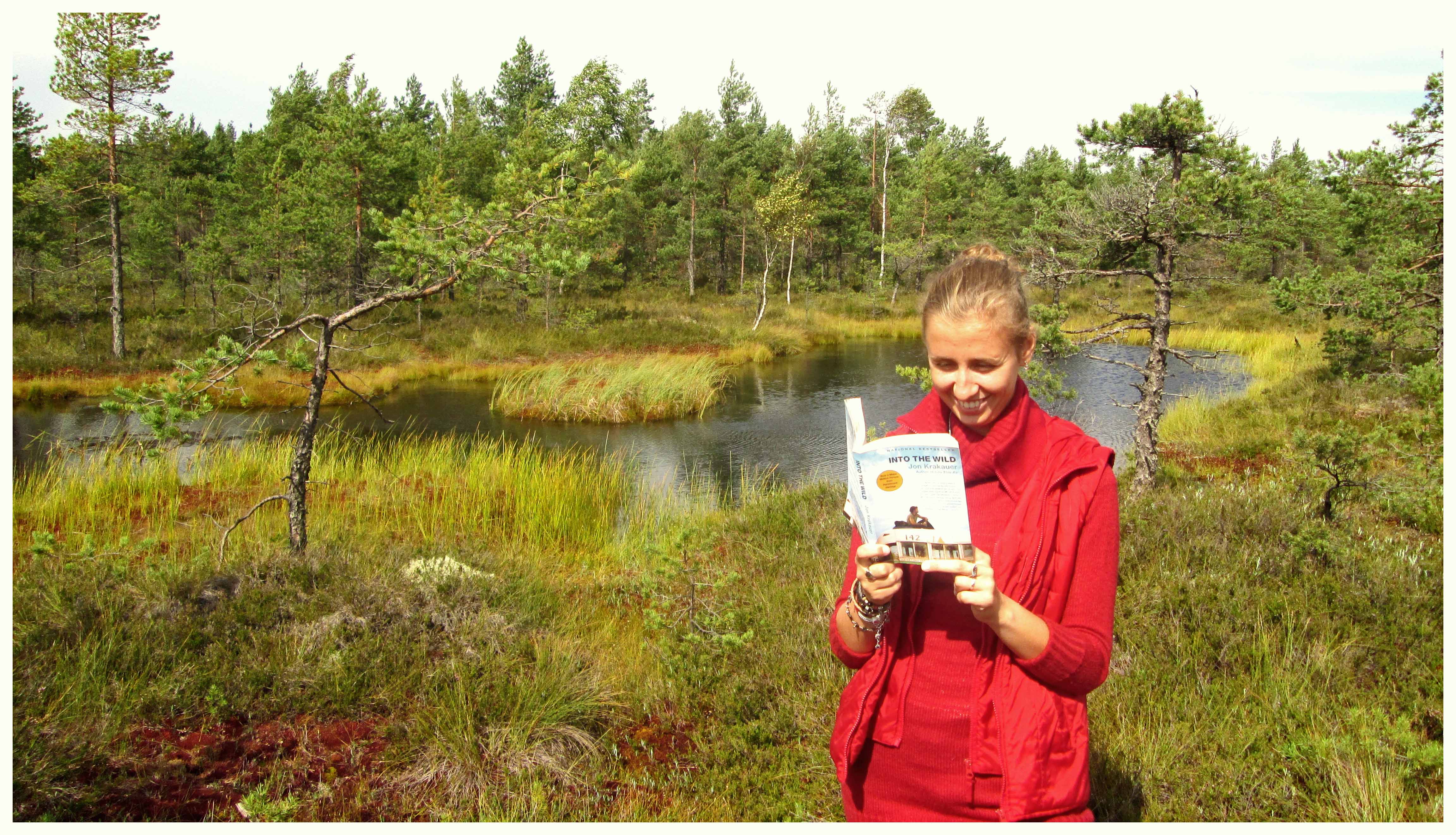 Rändajahingega juhatuse assistent Eeva, kes oma viimasel reisil loetud raamatust "Into the Wild" teile täna kirjutab. Foto autor: ....