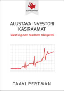 Taavi Pertman "Alustava investori käsiraamat"