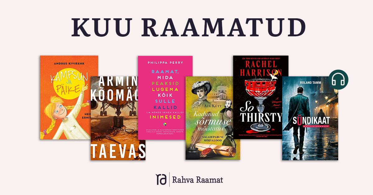 Rahva Raamatu oktoobrikuu lugemissoovitused