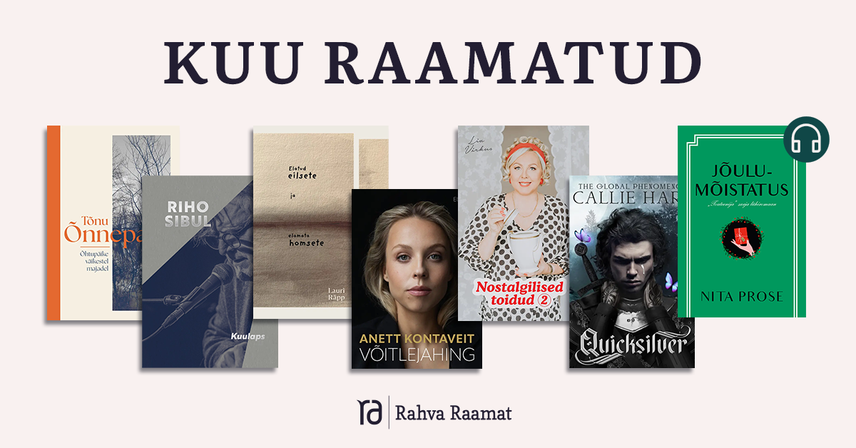 Rahva Raamatu detsembrikuu raamatusoovitused!